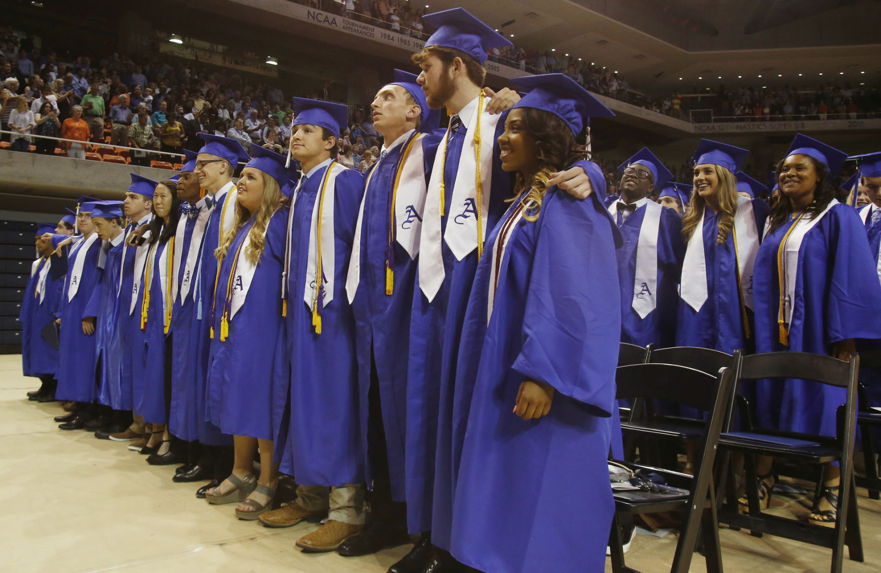 Auburn High School graduation 2016